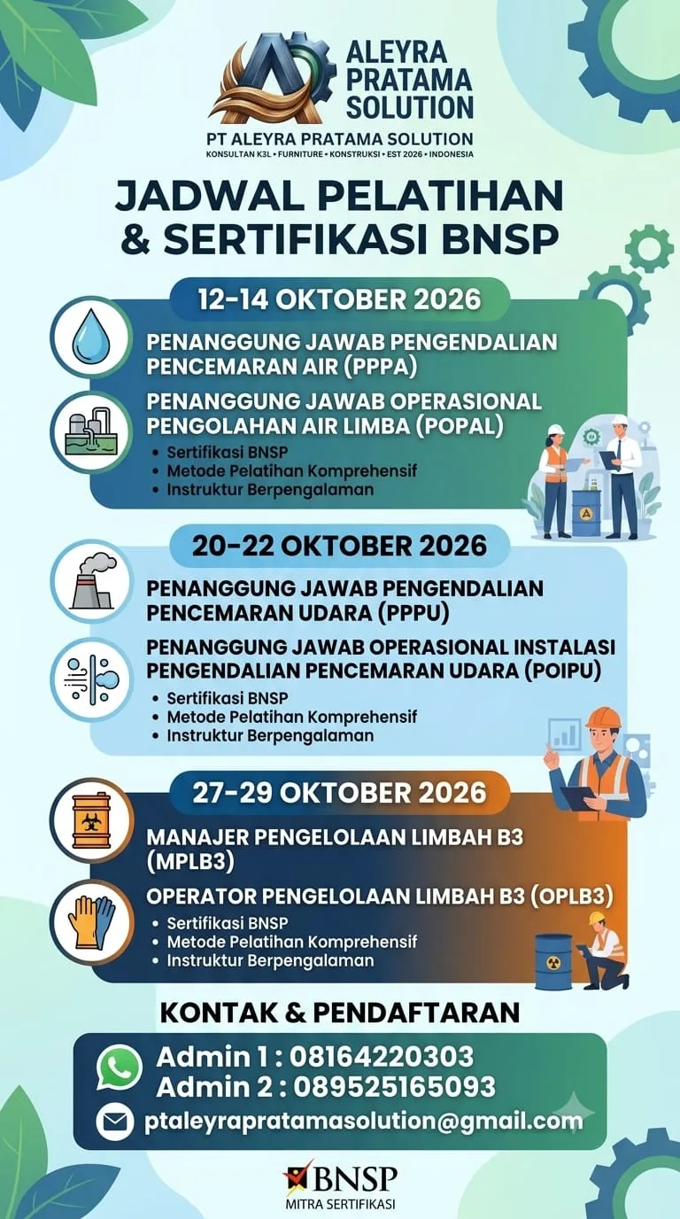 MPLB3 & OPLB3 — Sertifikasi BNSP (Oktober 2026)